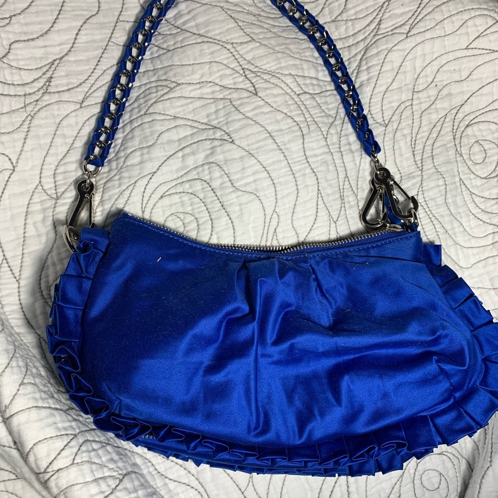 Royal blue Bebe purse